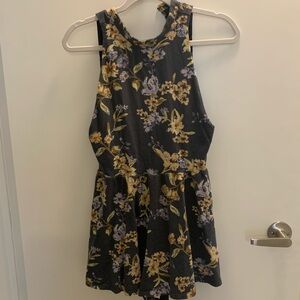 Urban Outfitters Kimchi Blue Floral Romper - Small